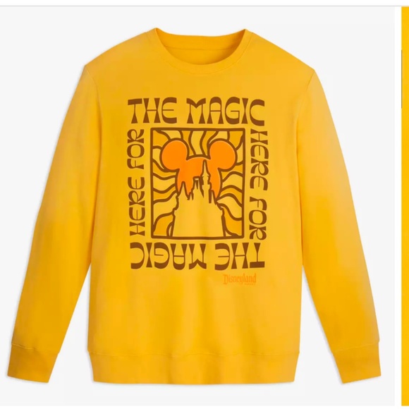 Disneyland Here for the magic adult small sweatshirt - Picture 3 of 3